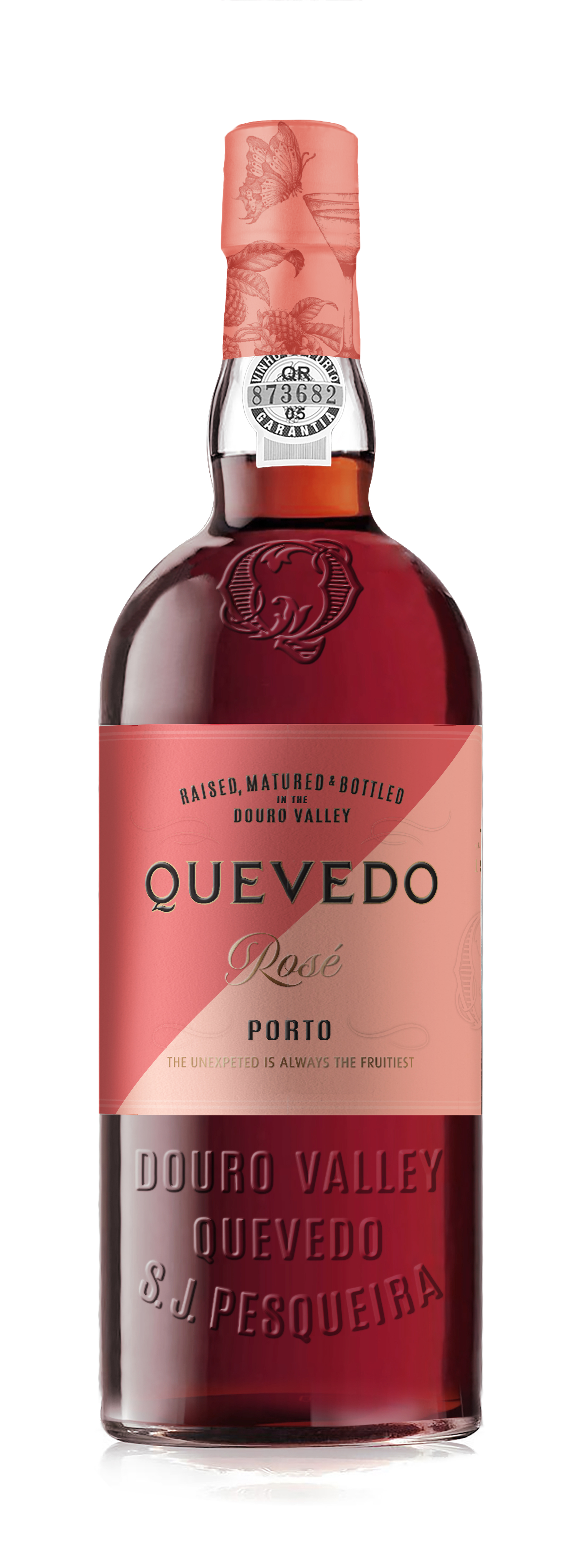 Quevedo Rosé Port 0,75l Flasche
